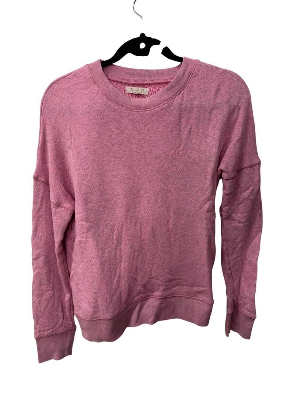 Miles by Madewell heathered pink crewneck sweater women’s size XS